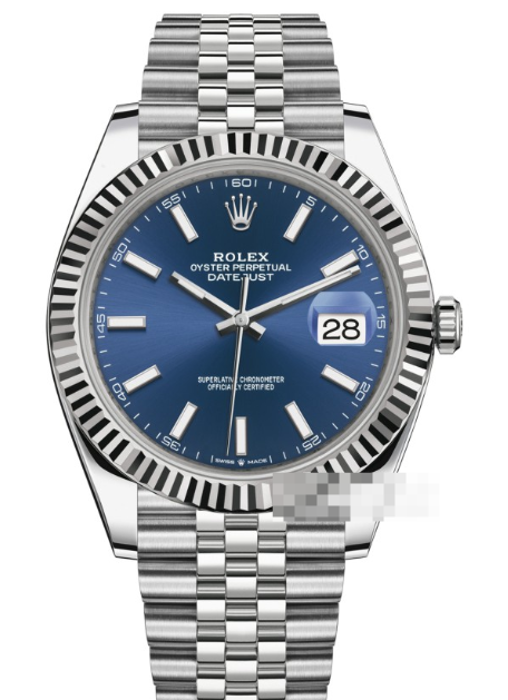 ROLEX Datejustシリーズm126334-0002ブルー腕時計